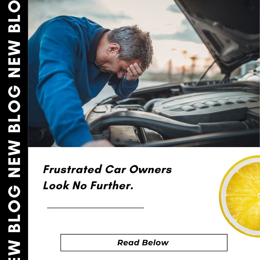 Frustrated Car Owners Look No Further.