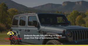 Stellantis Recalls 320,000 Plug-In Hybrid Jeeps Over Risk of Spontaneous Fires