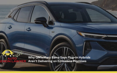 Why GM’s Mary Barra Says Plug-In Hybrids Aren’t Delivering on Emissions Promises