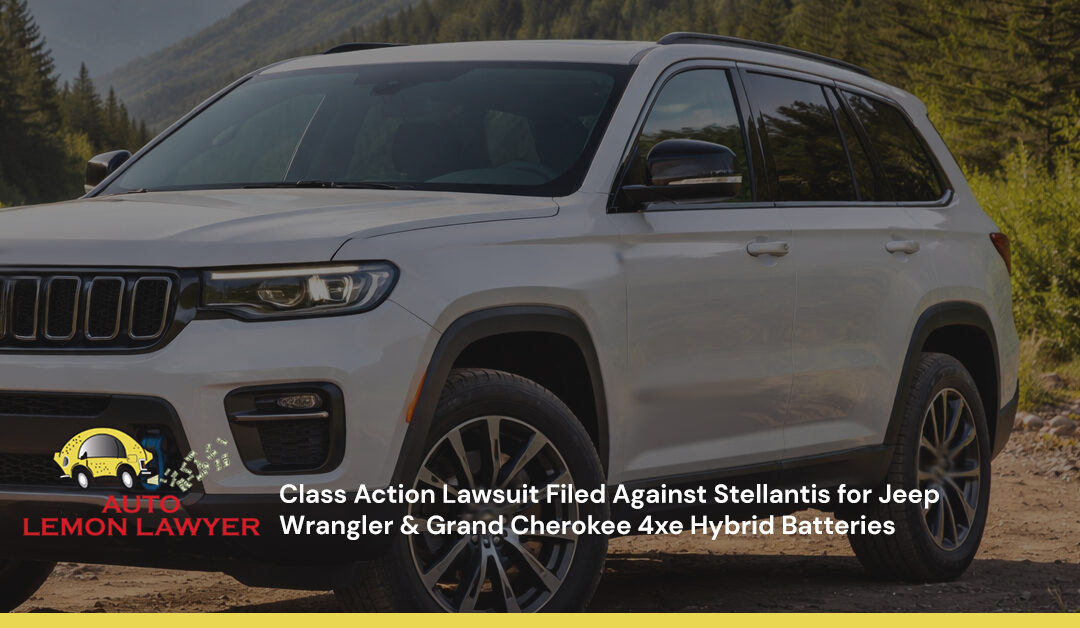 Class Action Lawsuit Filed Against Stellantis for Jeep Wrangler & Grand Cherokee 4xe Hybrid Batteries
