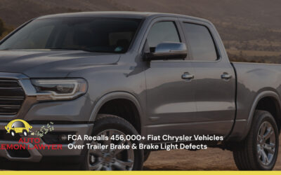 FCA Recalls 456,000+ Dodge & Jeep Vehicles Over Trailer Brake & Brake Light Defects