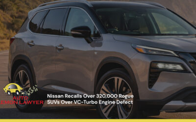 Nissan Recalls Over 320,000 Rogue SUVs Over VC-Turbo Engine Defect