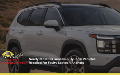 Nearly 300,000 Genesis & Hyundai Vehicles Recalled For Faulty Seatbelt Anchors