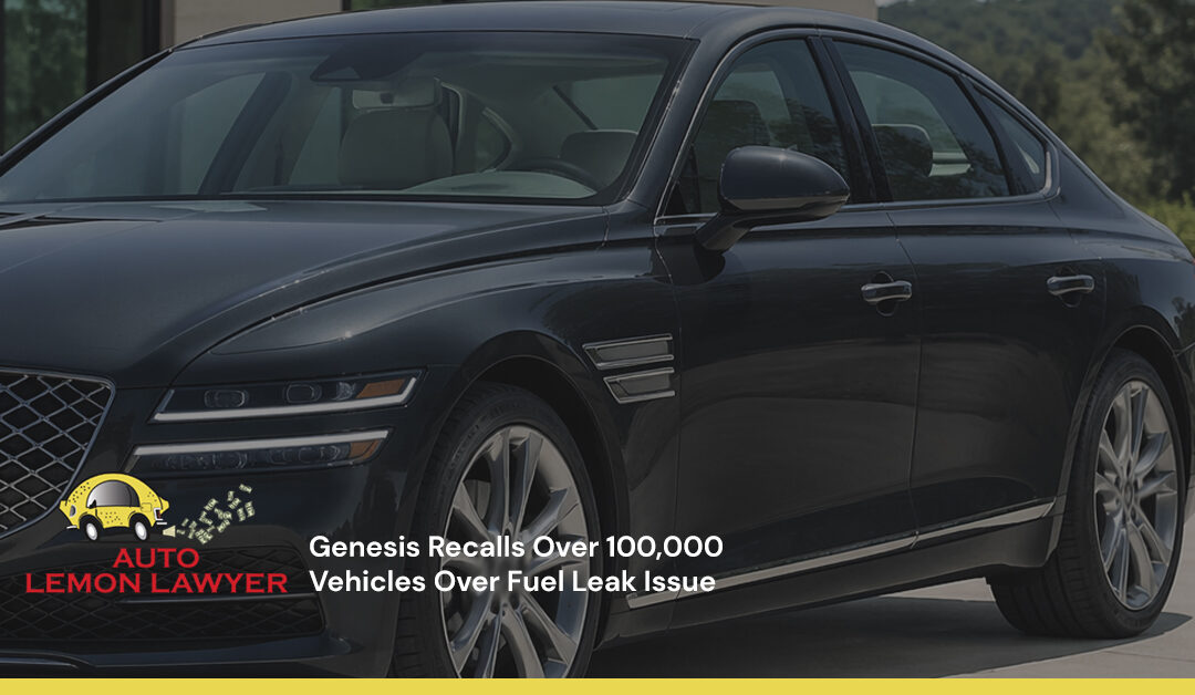 Genesis Recalls Over 100,000 Vehicles Over Fuel Leak Issue