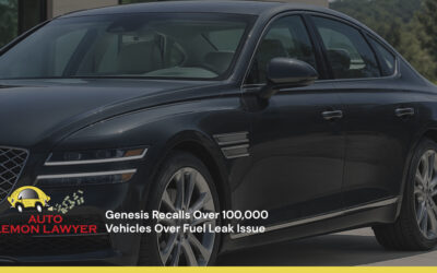 Genesis Recalls Over 100,000 Vehicles Over Fuel Leak Issue