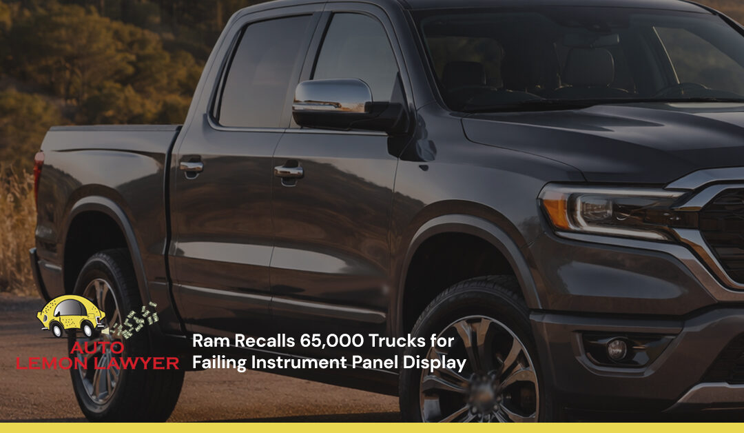 Ram Recalls 65,000 Trucks for Failing Instrument Panel Display