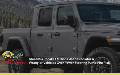 Stellantis Recalls 1 Million+ Jeep Gladiator & Wrangler Vehicles Over Power Steering Pump Fire Risk